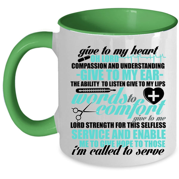 Cute Nurses Coffee Mug, Funny Nurses Accent Mug