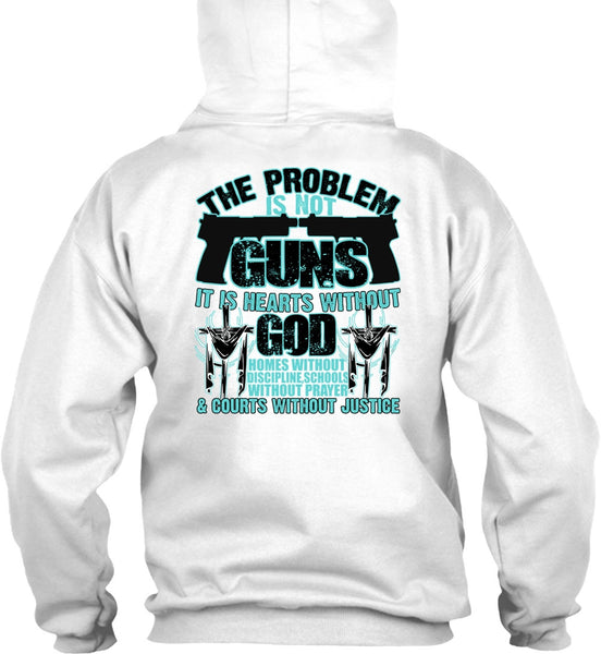 The Problem Is Not Guns T Shirt, I Love Veteran T Shirt