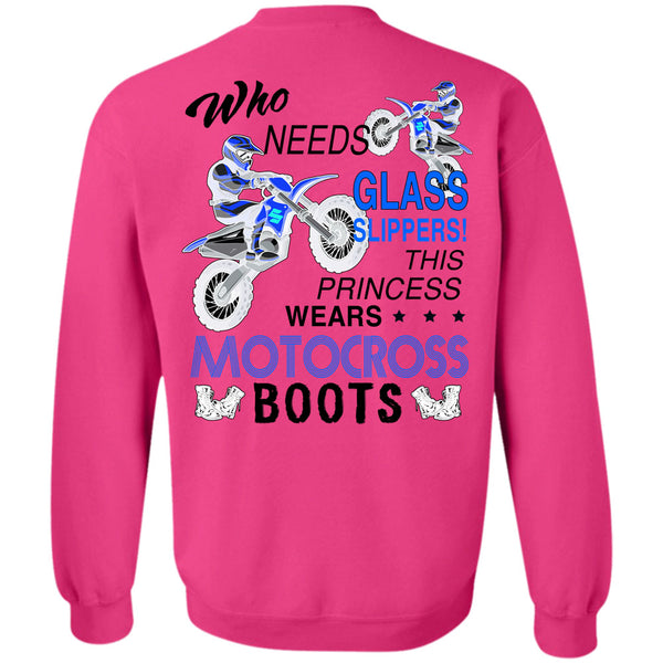 Being A Biker T Shirt, Who Needs Glass Slippers Sweatshirt