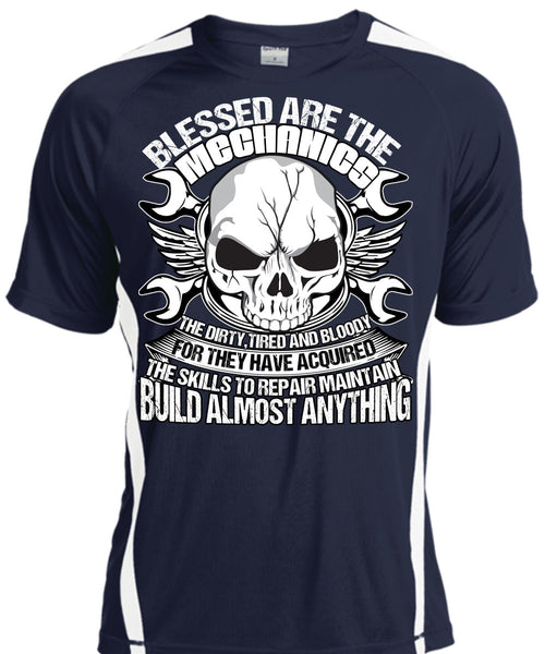 Blessed Are The Mechanics T Shirt, Being A Mechanic T Shirt, Cool Shirt