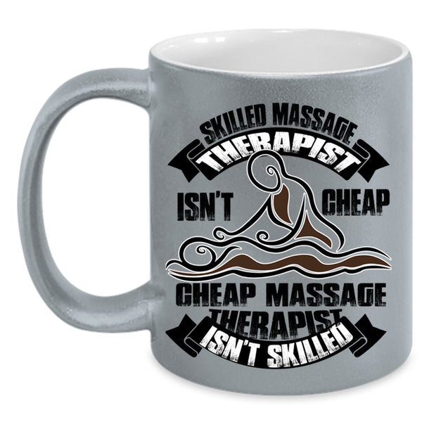 Cheap Massage Therapist Coffee Mug, Skilled Massage Therapist Accent Mug