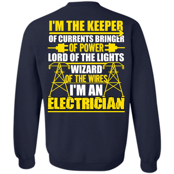 Lord Of The Lights T Shirt, I Love Electrician Sweatshirt