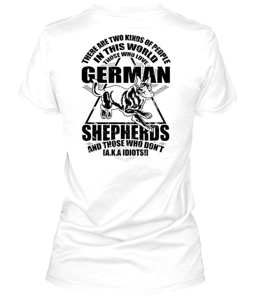 Love German Shepherds T Shirt, I Love Dog T Shirt