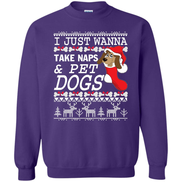 Take Nap & Pet Dogs T Shirt, Coolest Dog Lover Sweatshirt