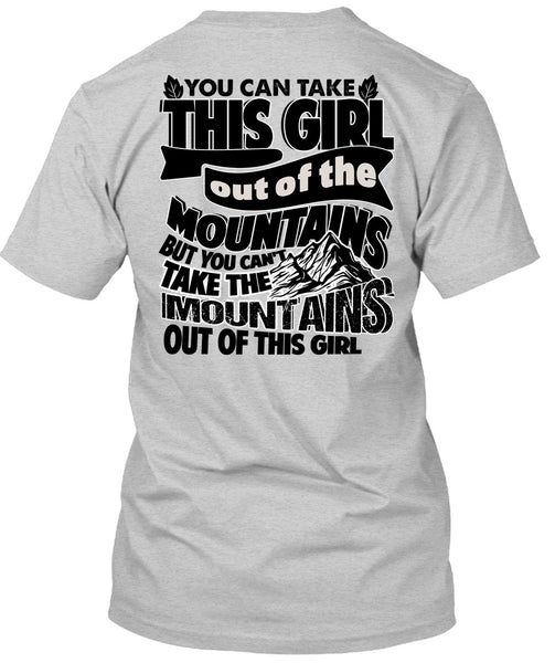 Mountains Out Of This Girl T Shirt, I Love Hiking T Shirt