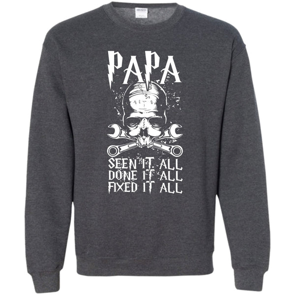 Done It All Fixed It All T Shirt, Coolest Papa Ever Sweatshirt