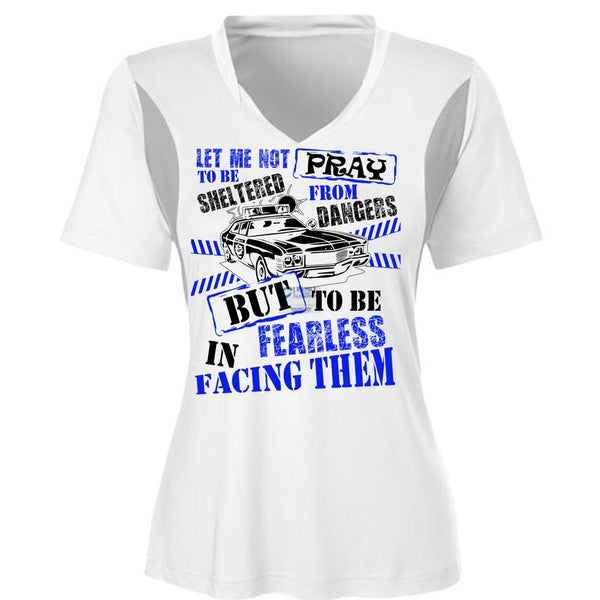To Be Fearless In Facing Them T Shirt, I Love Police T Shirt, Awesome T-Shirts