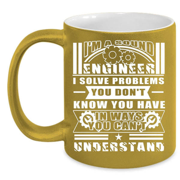 I'm A Sound Engineer Coffee Mug, Awesome Sound Engineer Coffee Cup