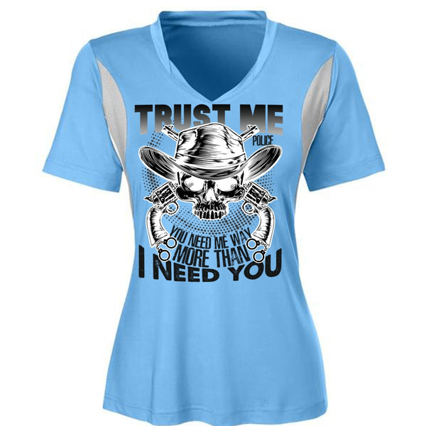 Trust Me Police T Shirt, I Love Police T Shirt, Awesome T-Shirts