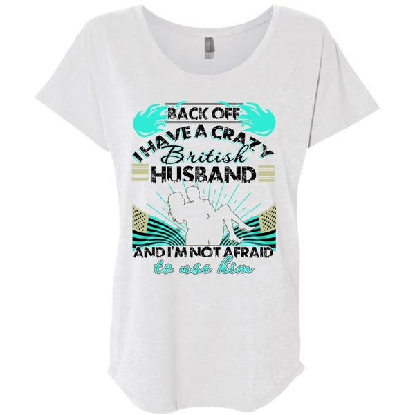I Have A Cray British Husband T Shirt, I Love Husband T Shirt, Awesome T-Shirts