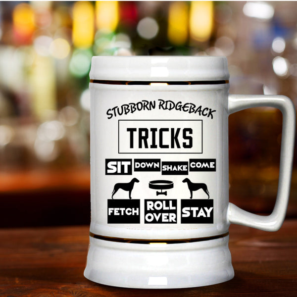 Funny Gift For Dog Lovers Beer Stein 22oz, Lovely Dogs Beer Mug