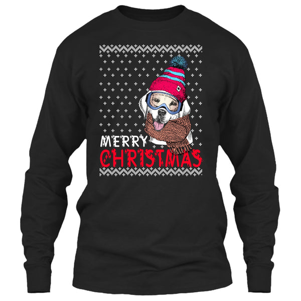 Dog Merry Christmas T Shirt, Coolest Dog Lover T Shirt