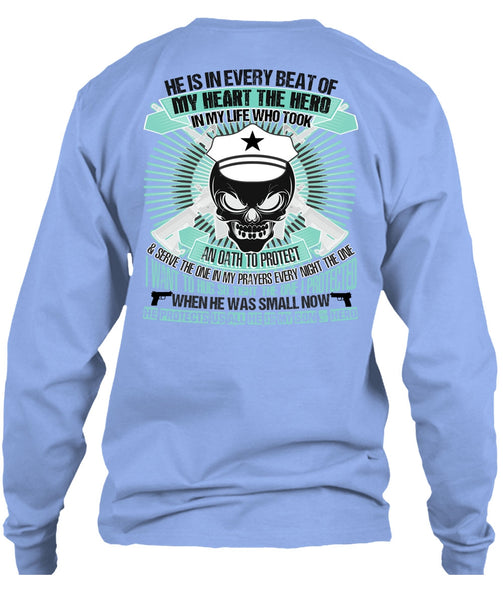 He Is My Son T Shirt, I Love Police T Shirt