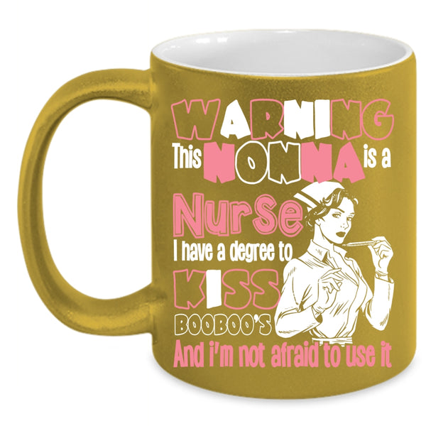 This Nonna Is A Burse Coffee Mug, Cute Nurses Coffee Cup