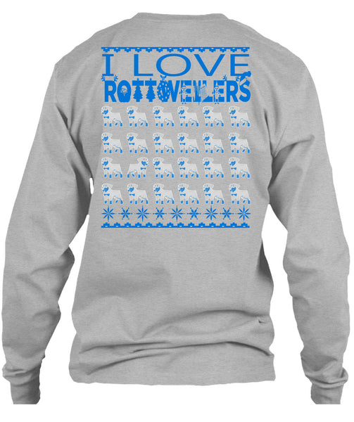 I Love Rottweilers T Shirt, I Love My Dog T Shirt