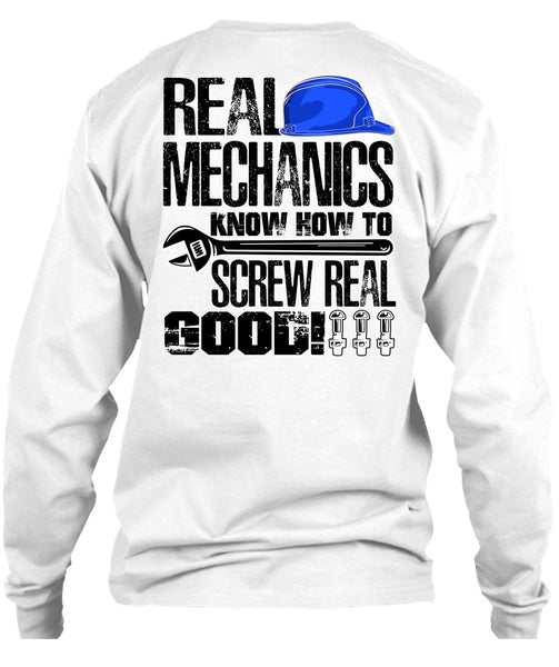Real Mechanics T Shirt, I Love Mechanic T Shirt