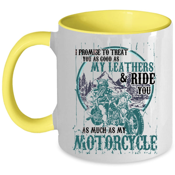 I Love Riding My Motorcycle Coffee Mug, My Motorcycle Accent Mug