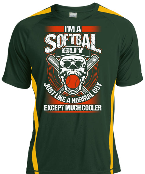 I'm A Softball Guy T Shirt, I Love Softball T Shirt, Cool Shirt