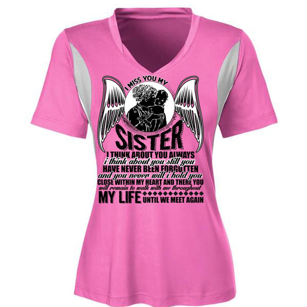 I Miss You My Sister T Shirt, I Love Sister T Shirt, Awesome T-Shirts