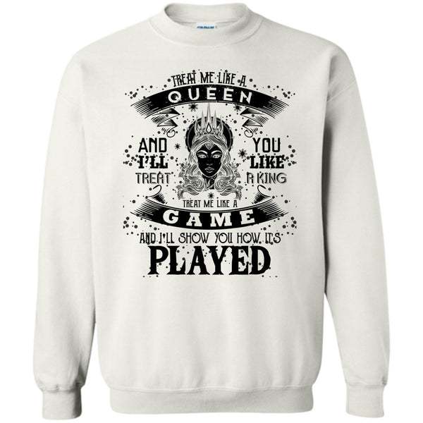 Coolest Merry Christmas T Shirt, Treat Me Like A Queen Sweatshirt