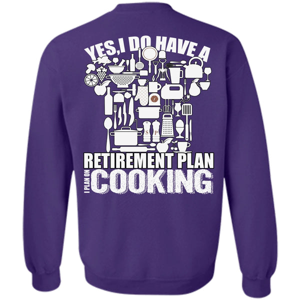 I Plan On Cooking T Shirt, I Love Cooking Sweatshirt