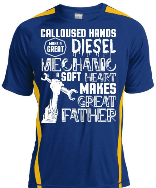 Make A Great Diesel Mechanic T Shirt, Makes Great Father T Shirt, Cool Shirt