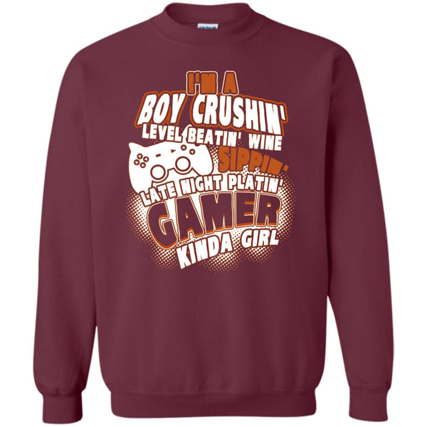 Gamer Kinda Girl T Shirt, Coolest Gaming Girl Sweatshirt
