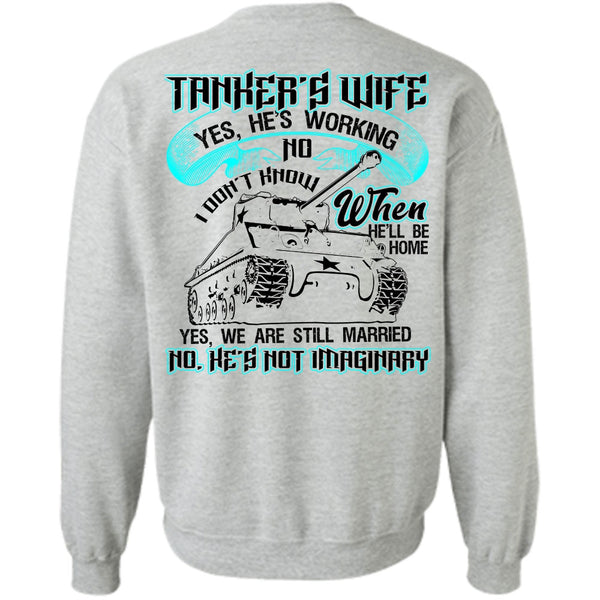 I Love Wife T Shirt, Tanker's Wife Sweatshirt