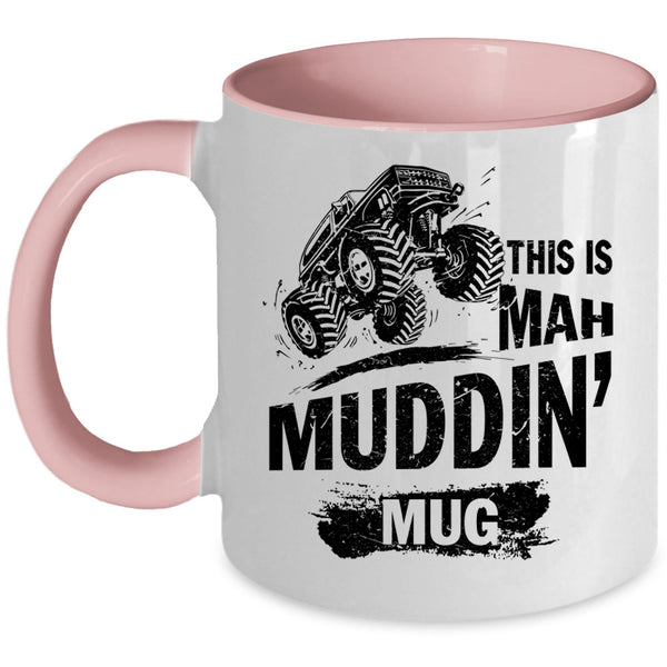 Cool Gift For Son Coffee Mug, This Mah Mudding Accent Mug
