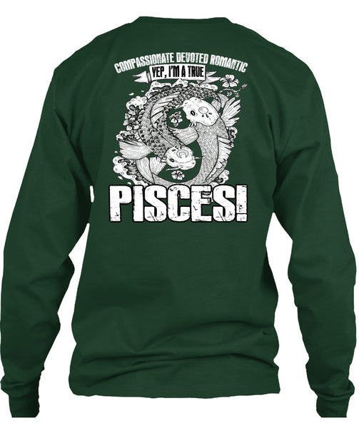 I'm A True Pisces T Shirt, Being A Pisces T Shirt