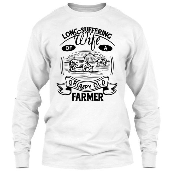 Long-Suffering Wife T Shirt, Coolest Grandpa T Shirt