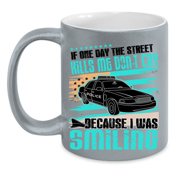 Funny Gift For Police Officer Coffee Mug, Awesome Policeman Accent Mug