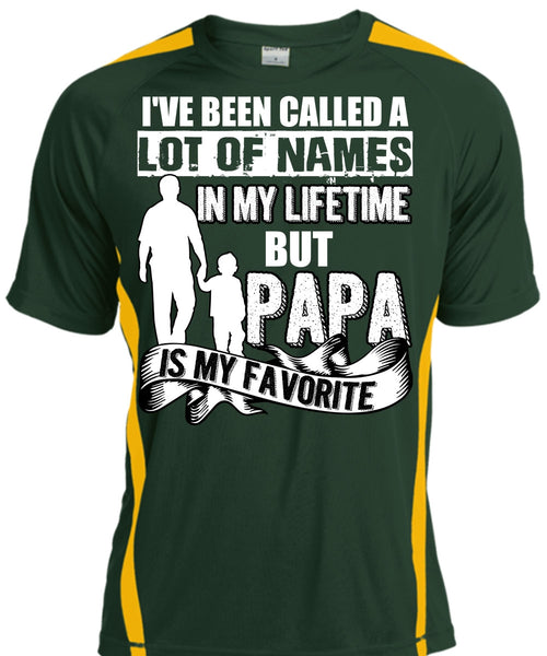 Papa Is My Favorite T Shirt, Being A Dad T Shirt, Cool Shirt