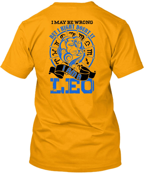 I Am A Leo T Shirt, I Love Leo T Shirt