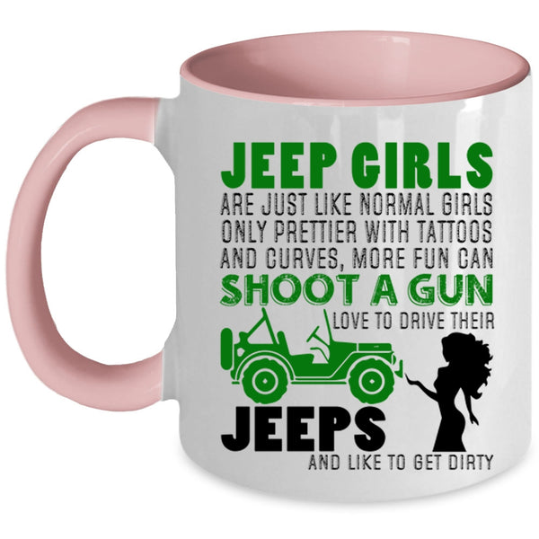Love To Drive Their Jeeps Coffee Mug, Jeep Girls Accent Mug