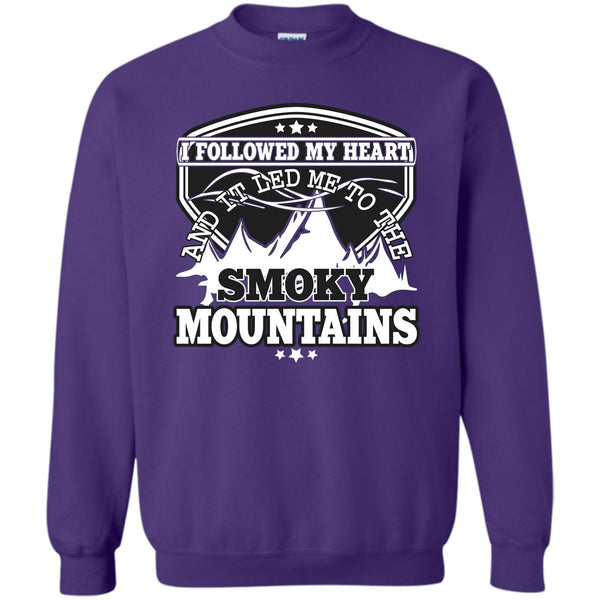 Led Me To The Smoky Mountains T Shirt, Coolest Hiker Sweatshirt