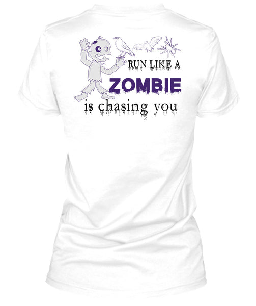 Run Like A Zombie Is Chasing You T Shirt, Wait For Halloween T Shirt