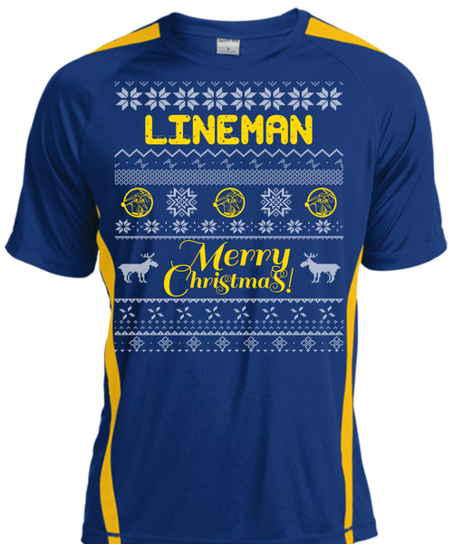 Lineman Merry Christmas T Shirt, Being A Lineman T Shirt, Cool Shirt