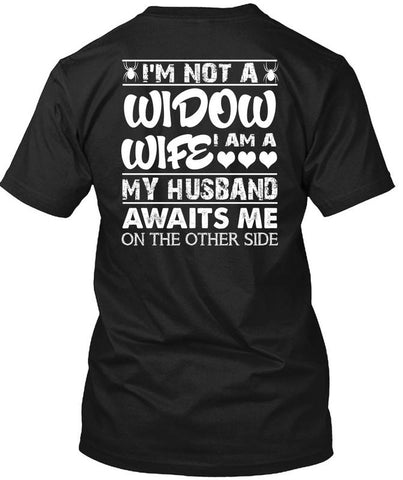A black t-shirt with the shopify logo