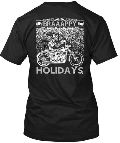 A black t-shirt with the shopify logo