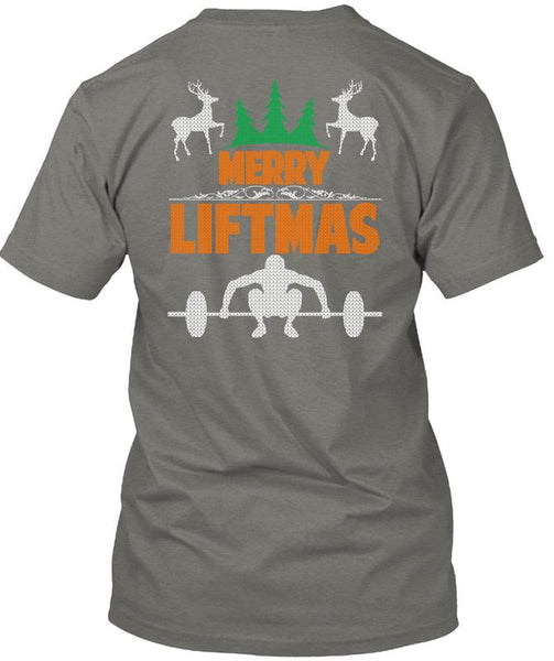 Merry Liftmas T Shirt, I Love Christmas T Shirt