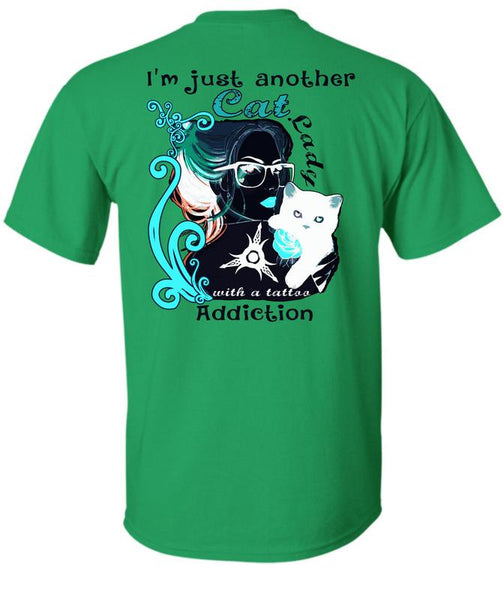I'm Just Another Cat Lady T Shirt, I Love My Cat T Shirt