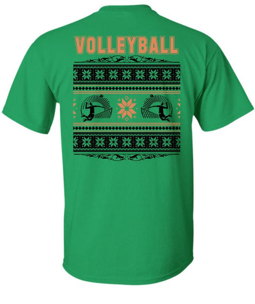 I Love Volleyball T Shirt, This Girl Loves Christmas T Shirt