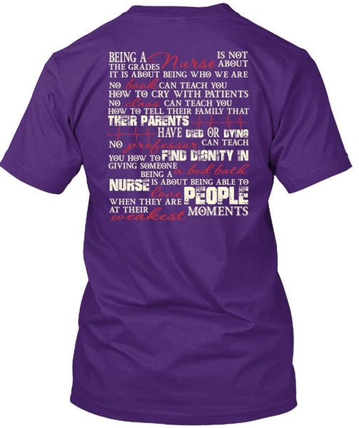 Being A Nurse T Shirt, Calls Me A Nurse T Shirt