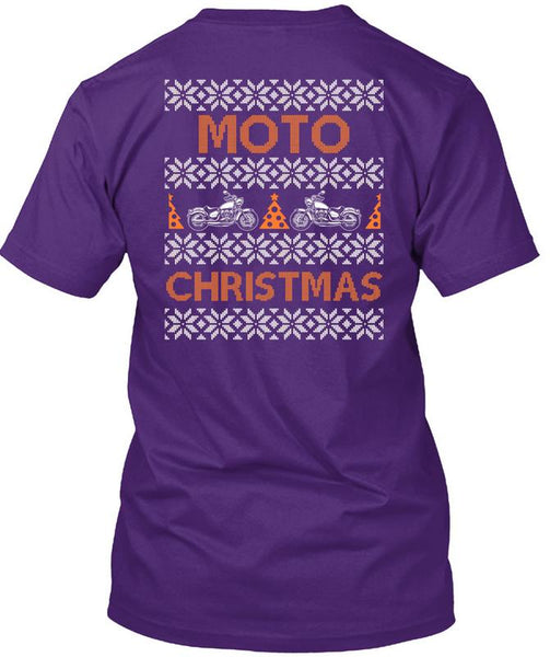 Moto Christmas T Shirt, I Love Christmas T Shirt