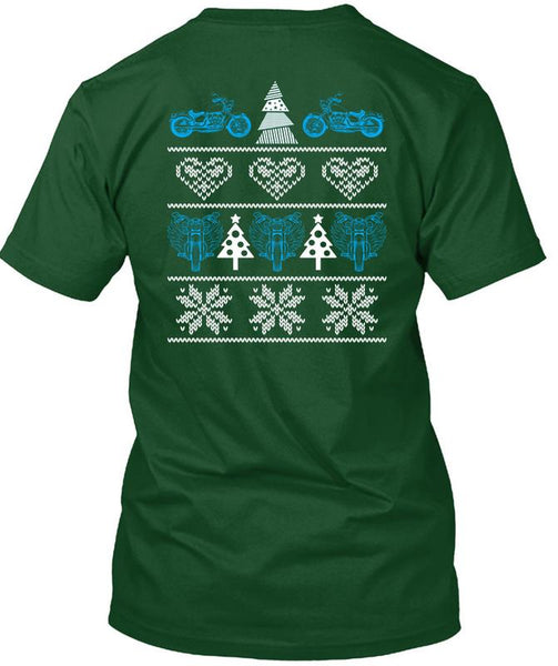 Being A Biker T Shirt, I Love Christmas T Shirt