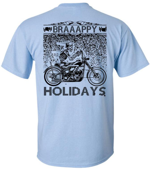 Braaappy Holidays T Shirt, This Girl Loves Christmas T Shirt