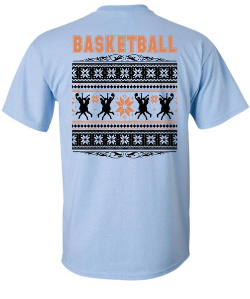 I Love Basketball T Shirt, I Love Christmas T Shirt