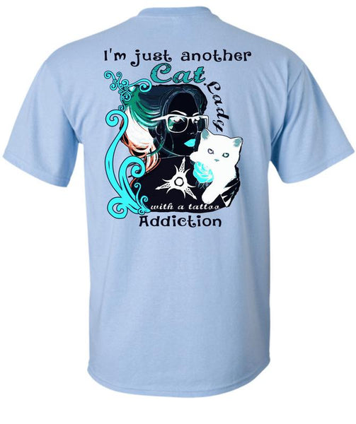 I'm Just Another Cat Lady T Shirt, I Love My Cat T Shirt