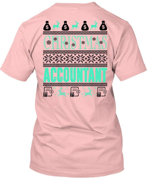Christmas Accountant T Shirt, I Love Accountant T Shirt